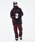 Akin 2021 Lyžařská Bunda Pánské Paint Burgundy, Obrázek 4 z 10