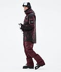 Akin 2021 Lyžařská Bunda Pánské Paint Burgundy, Obrázek 5 z 10