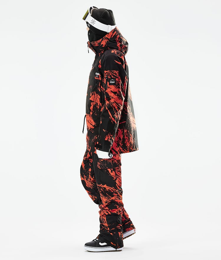 Annok 2021 Chaqueta Snowboard Hombre Paint Orange, Imagen 4 de 10