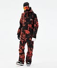 Annok 2021 Bunda na Snowboard Pánské Paint Orange, Obrázek 6 z 10