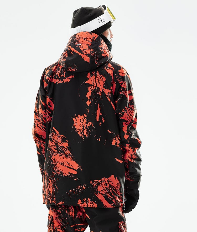 Annok 2021 Chaqueta Esquí Hombre Paint Orange, Imagen 8 de 10