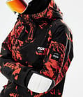 Annok 2021 Bunda na Snowboard Pánské Paint Orange, Obrázek 7 z 10