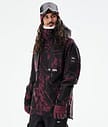 Mojo Kurtka Snowboardowa Mężczyźni Paint Burgundy