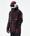 Mojo Lyžařská Bunda Pánské Paint Burgundy, Obrázek 1 z 11