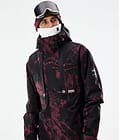 Mojo Lyžařská Bunda Pánské Paint Burgundy, Obrázek 3 z 11