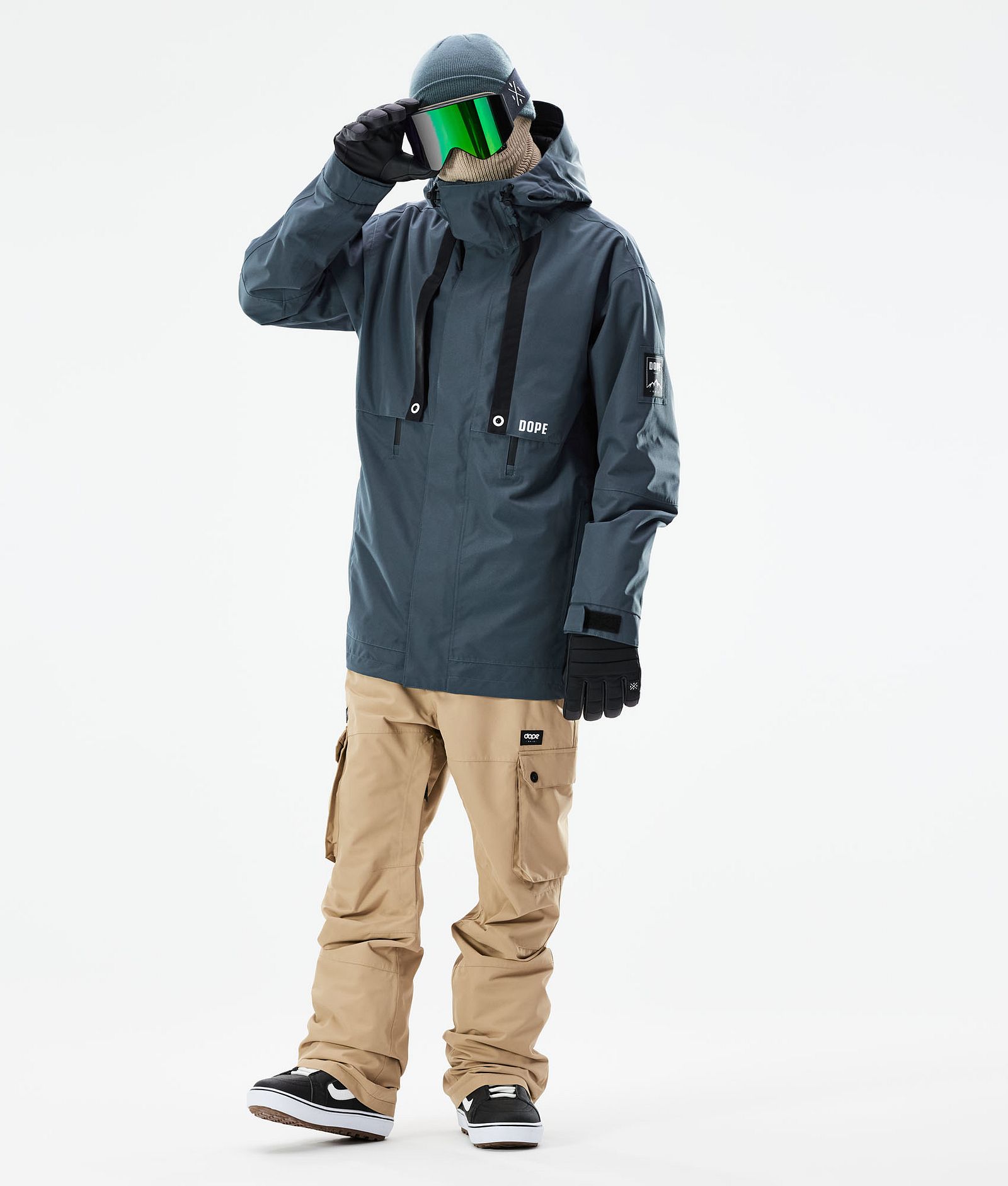 Mojo Bunda na Snowboard Pánské Metal Blue, Obrázek 4 z 11