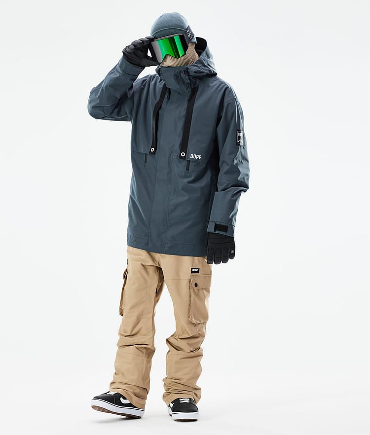 Mojo Bunda na Snowboard Pánské Metal Blue Renewed, Obrázek 4 z 11