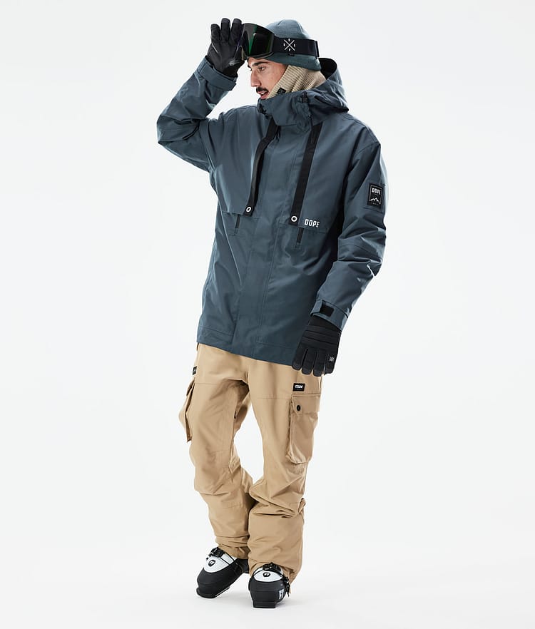 Mojo Kurtka Narciarska Mężczyźni Metal Blue, Zdjęcie 4 z 11