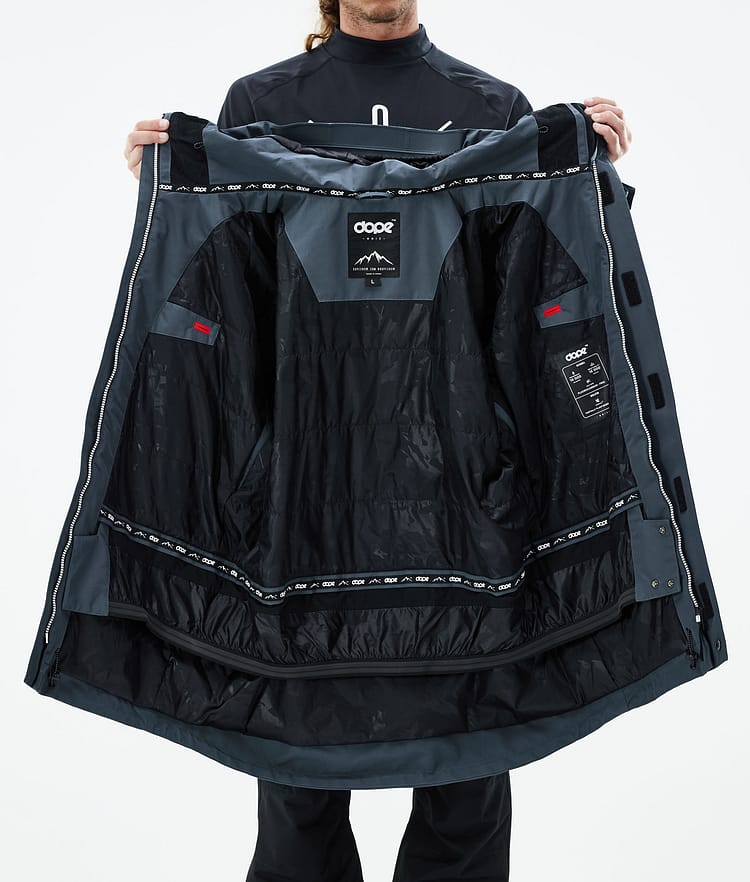 Mojo Kurtka Narciarska Mężczyźni Metal Blue, Zdjęcie 11 z 11