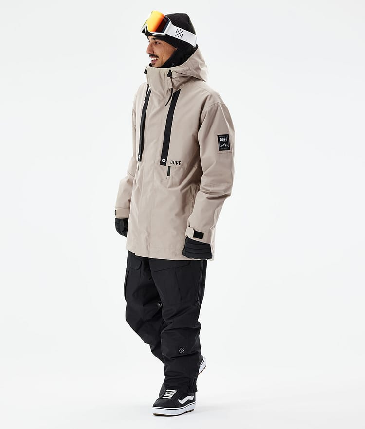 Mojo Snowboardjacke Herren Sand, Bild 4 von 11