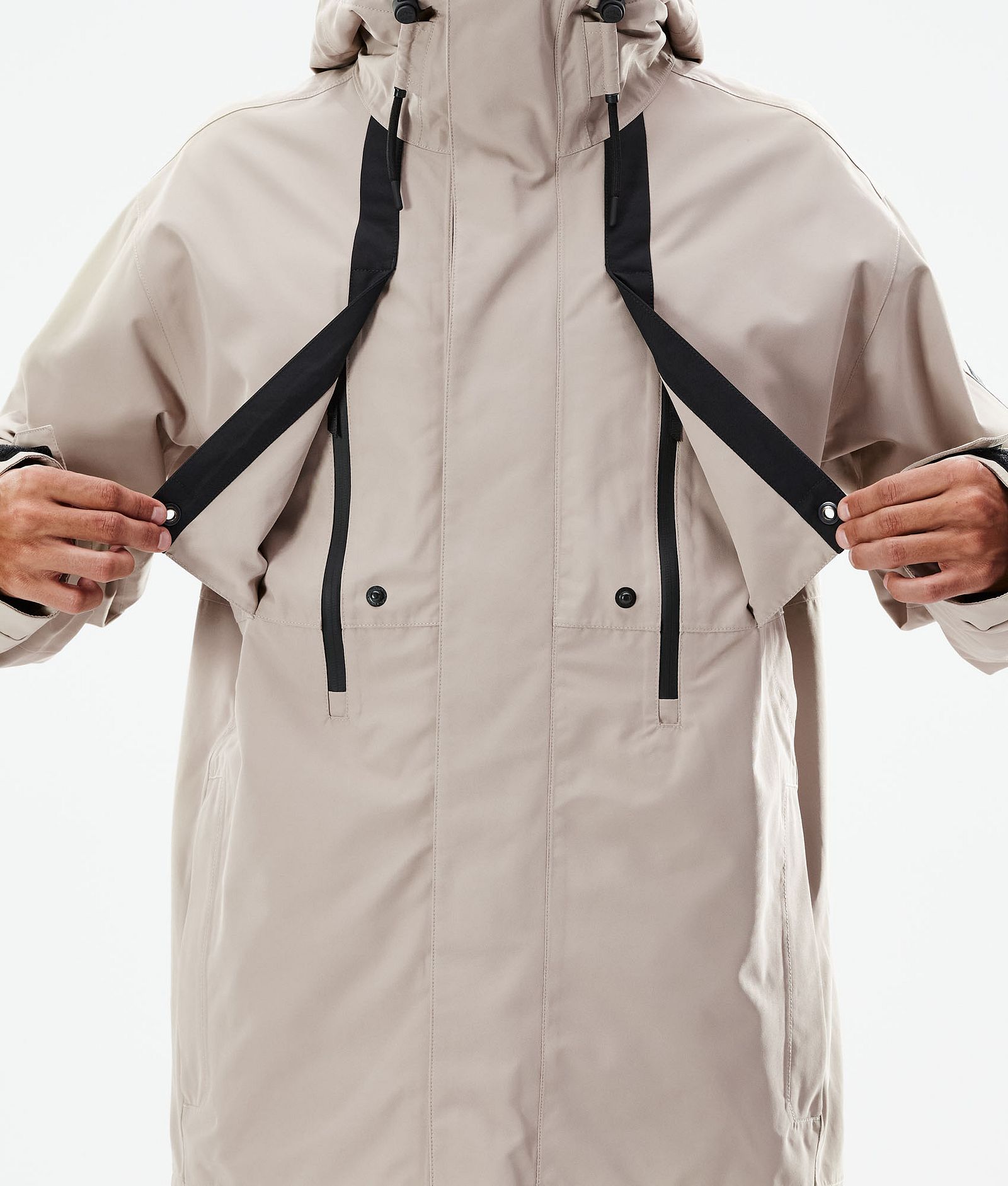 Mojo Ski Jacket Men Sand, Image 9 of 11