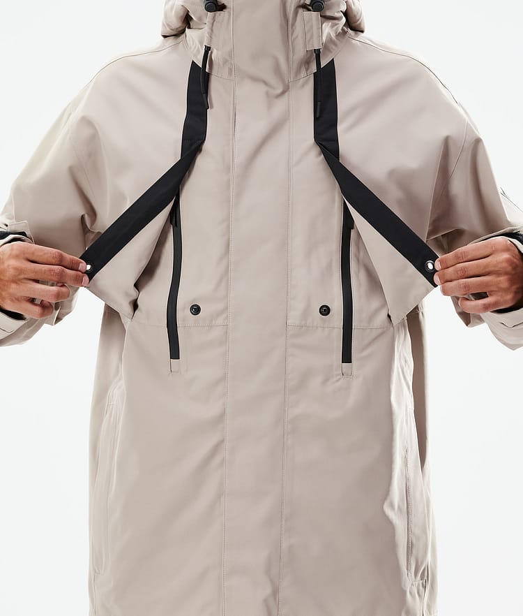 Mojo Ski Jacket Men Sand, Image 9 of 11