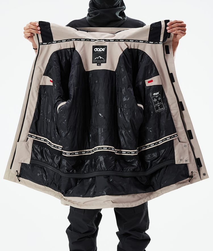 Mojo Ski Jacket Men Sand, Image 11 of 11