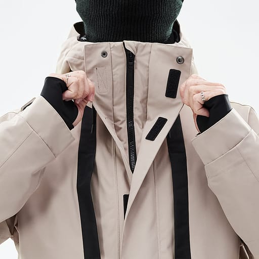 Front Zipper with Double Plackets Main Product Details Image,