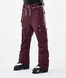 Dope Iconic 21 Lyžařské Kalhoty Pánské Burgundy