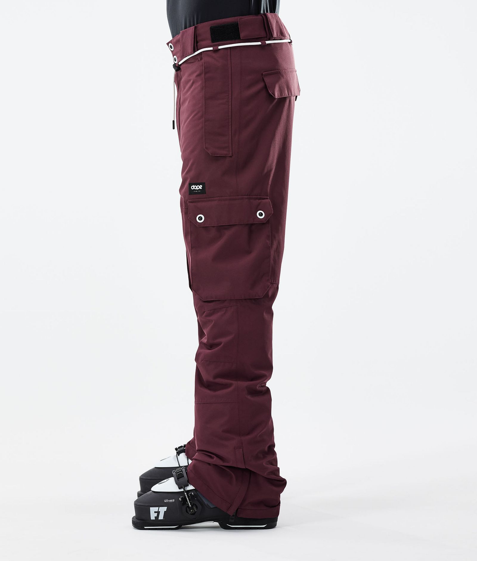 Iconic 2021 Lyžařské Kalhoty Pánské Burgundy, Obrázek 2 z 6