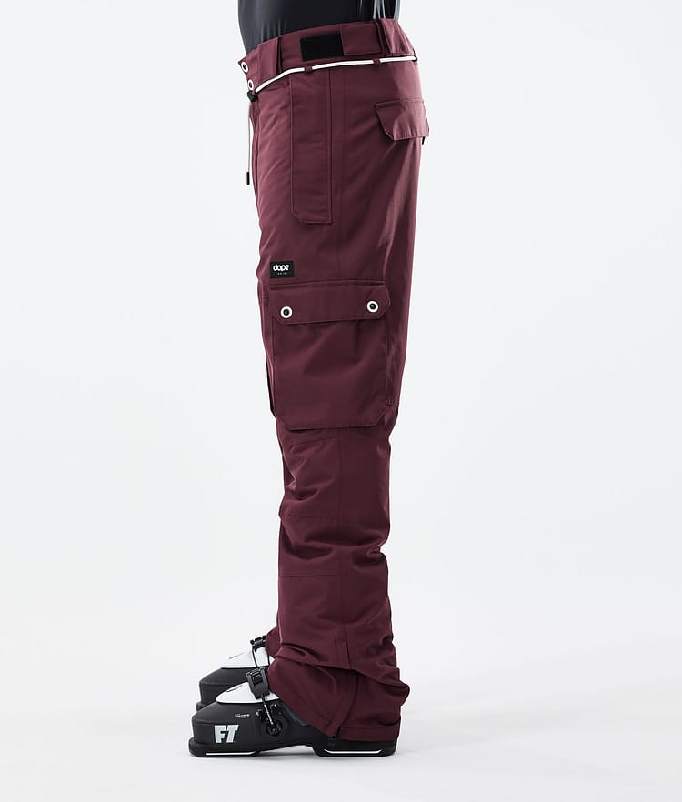 Iconic 2021 Lyžařské Kalhoty Pánské Burgundy, Obrázek 2 z 6
