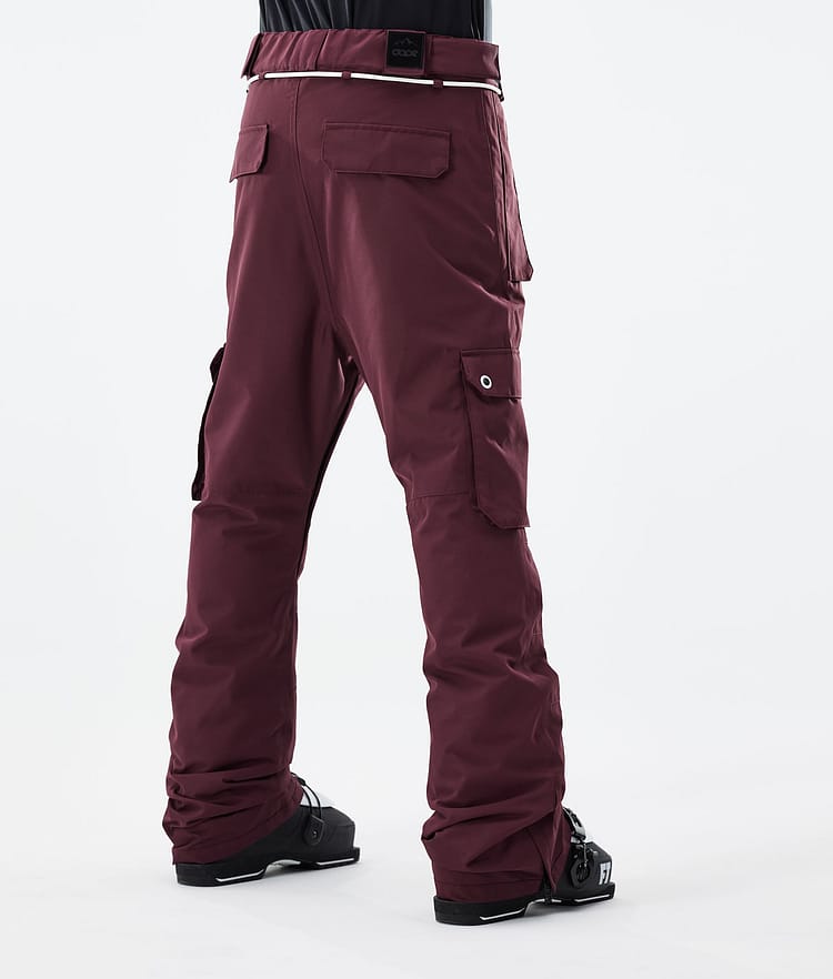 Iconic 2021 Lyžařské Kalhoty Pánské Burgundy, Obrázek 3 z 6