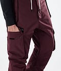 Iconic 2021 Lyžařské Kalhoty Pánské Burgundy, Obrázek 5 z 6