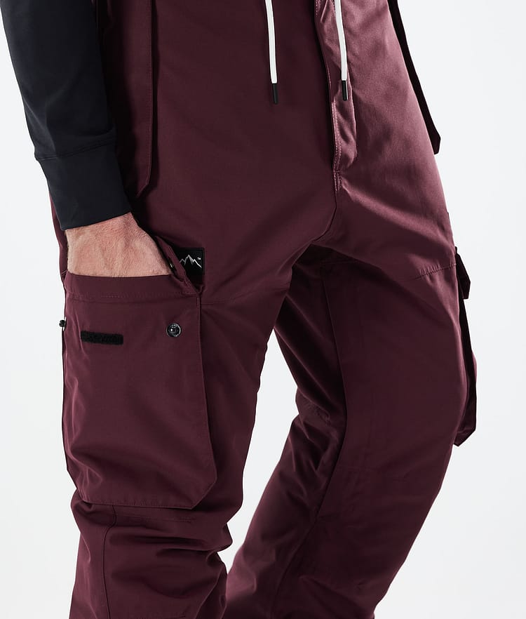 Iconic 21 Pantalones Esquí Hombre Burgundy, Imagen 5 de 6