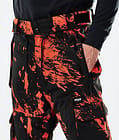 Iconic 2021 Snowboardhose Herren Paint Orange, Bild 4 von 6
