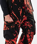 Iconic 2021 Snowboardhose Herren Paint Orange, Bild 5 von 6