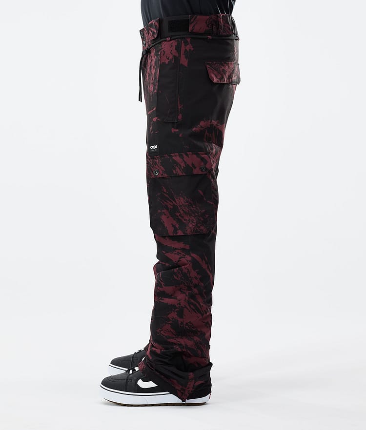 Iconic 2021 Spodnie Snowboardowe Mężczyźni Paint Burgundy, Zdjęcie 2 z 6