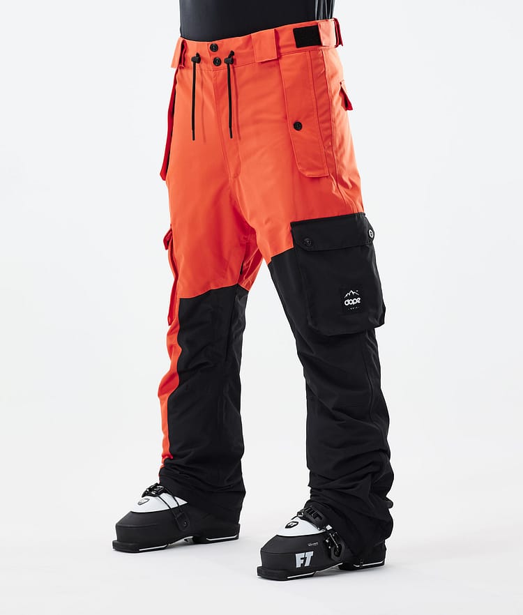 Adept 2021 Lyžařské Kalhoty Pánské Orange/Black, Obrázek 1 z 6