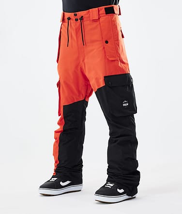 Adept 2021 Kalhoty na Snowboard Pánské Orange/Black