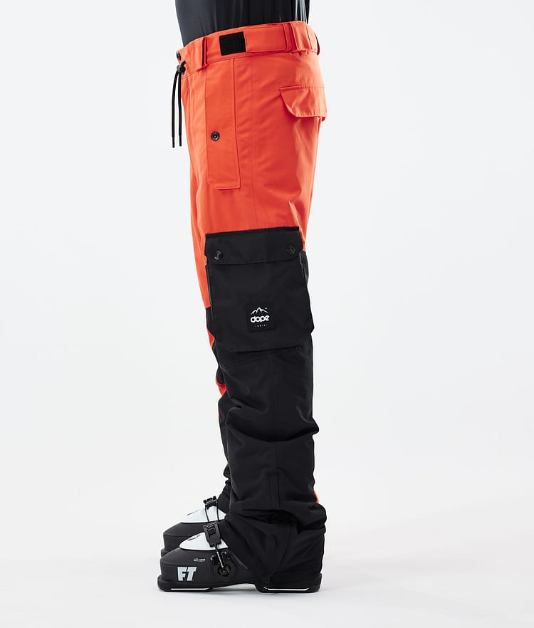 Adept 2021 Lyžařské Kalhoty Pánské Orange/Black, Obrázek 2 z 6
