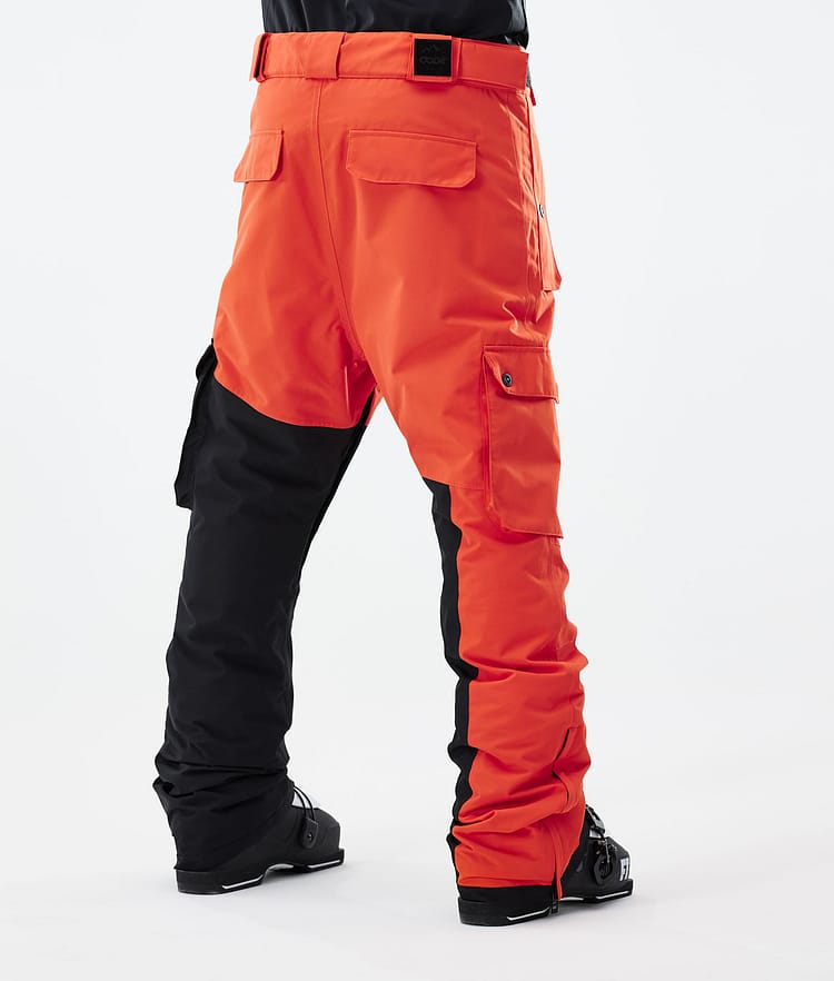 Adept 2021 Lyžařské Kalhoty Pánské Orange/Black, Obrázek 3 z 6