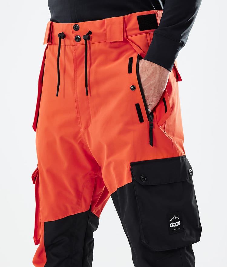 Adept 2021 Kalhoty na Snowboard Pánské Orange/Black, Obrázek 4 z 6