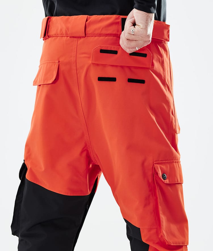 Adept 2021 Kalhoty na Snowboard Pánské Orange/Black, Obrázek 6 z 6
