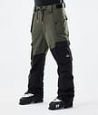 Adept 2021 Lyžařské Kalhoty Pánské Olive Green/Black