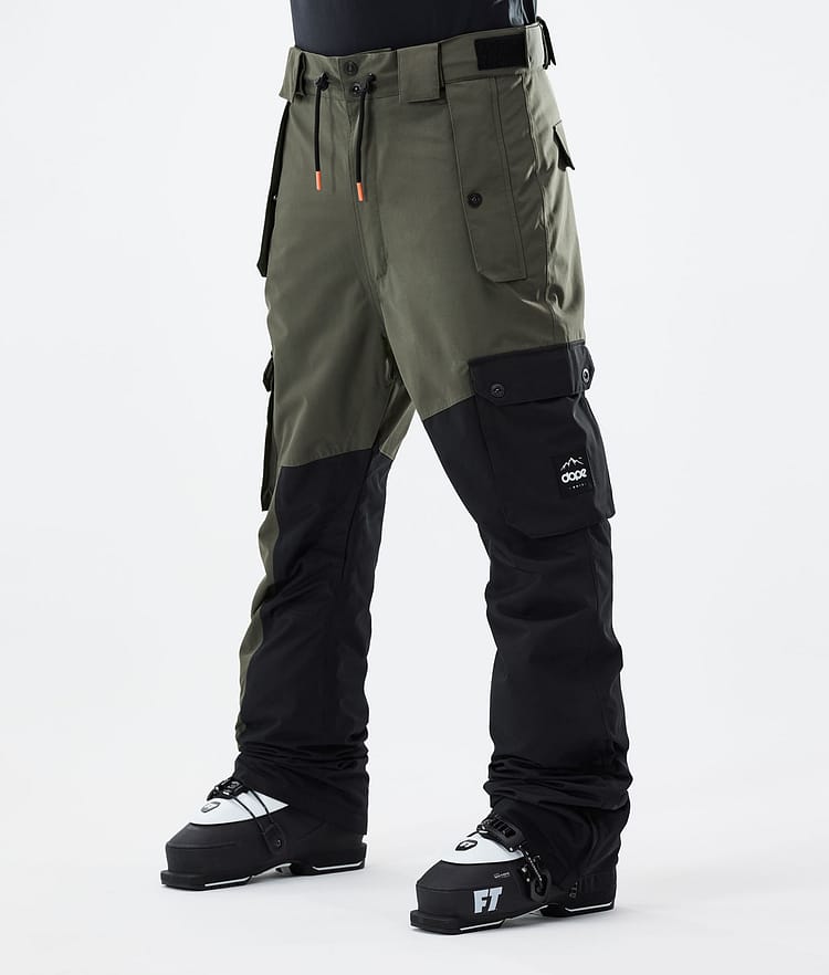 Adept 2021 Lyžařské Kalhoty Pánské Olive Green/Black, Obrázek 1 z 6