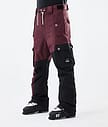 Adept 2021 Lyžařské Kalhoty Pánské Burgundy/Black