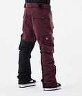 Adept 2021 Kalhoty na Snowboard Pánské Burgundy/Black, Obrázek 3 z 6