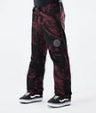 Blizzard 2021 Pantalones Snowboard Hombre Paint Burgundy