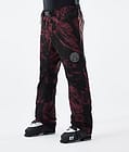 Blizzard 2021 Lyžařské Kalhoty Pánské Paint Burgundy, Obrázek 1 z 4