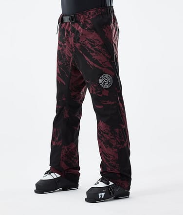 Blizzard 2021 Pantalones Esquí Hombre Paint Burgundy