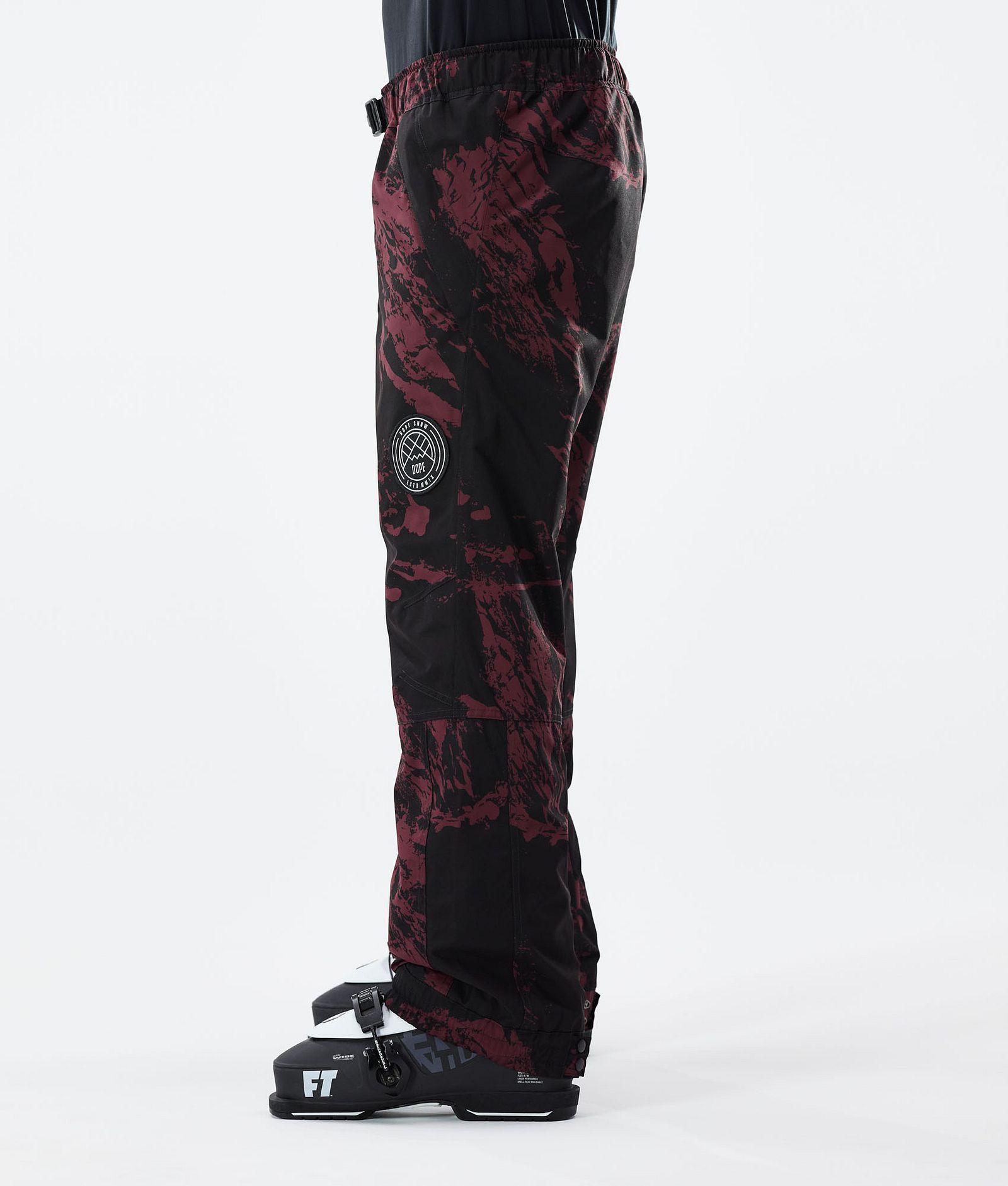 Blizzard 2021 Lyžařské Kalhoty Pánské Paint Burgundy, Obrázek 2 z 4