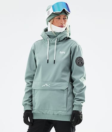 Wylie W Chaqueta Snowboard Mujer Capital Faded Green Renewed