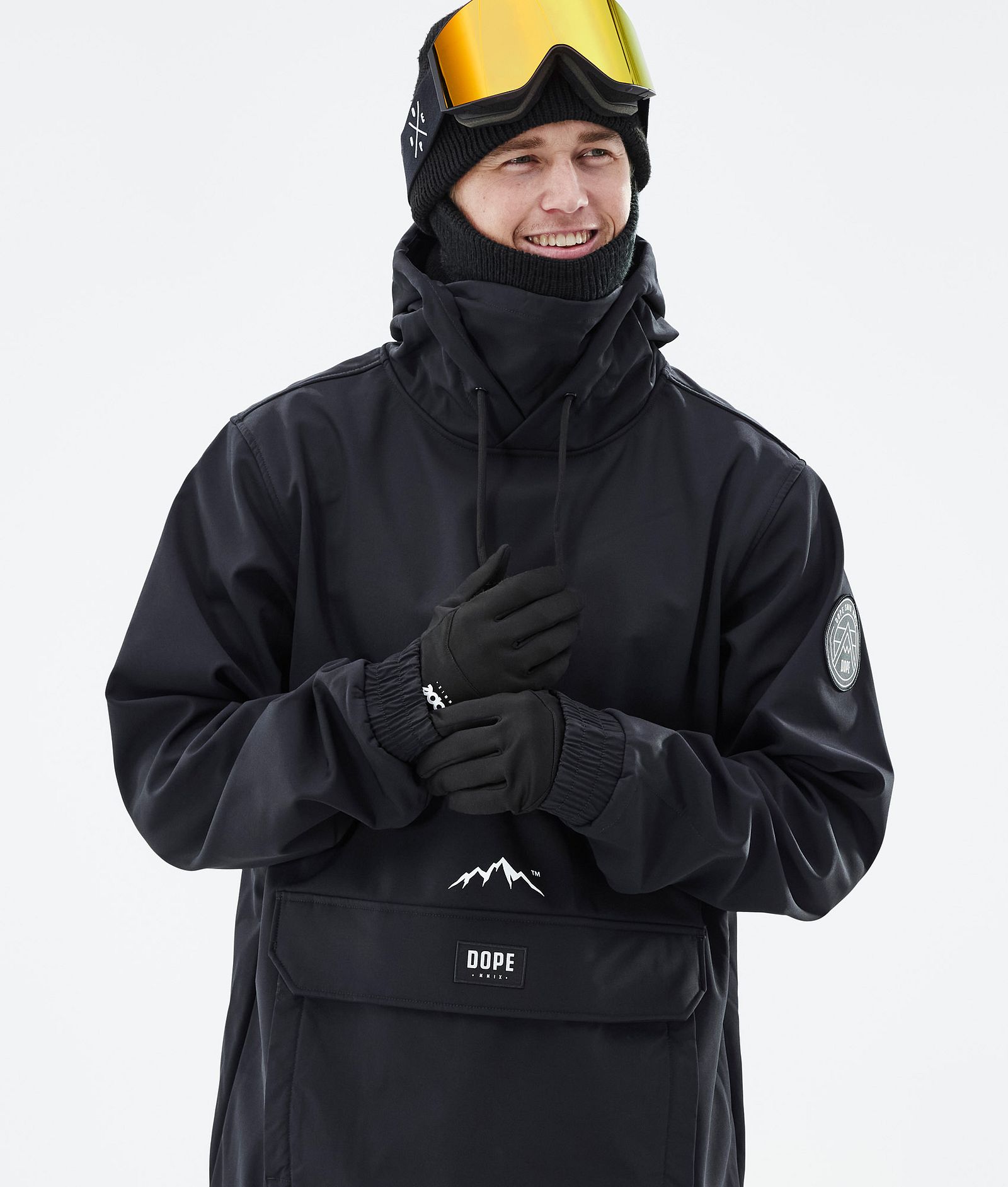 Wylie Chaqueta Snowboard Hombre Patch Black, Imagen 2 de 9