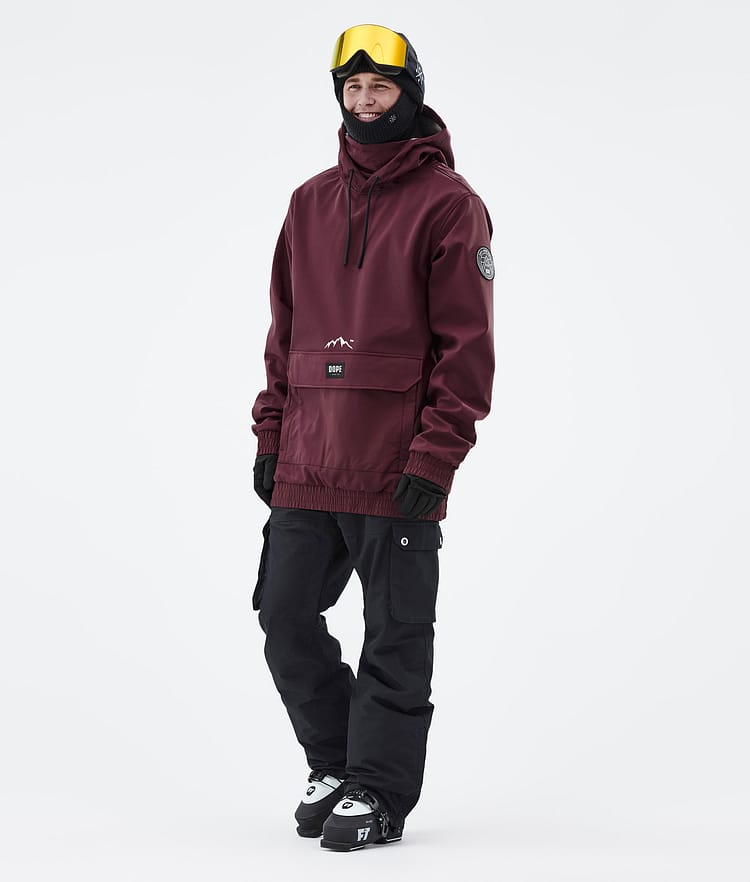 Wylie Chaqueta Esquí Hombre Patch Burgundy, Imagen 3 de 9