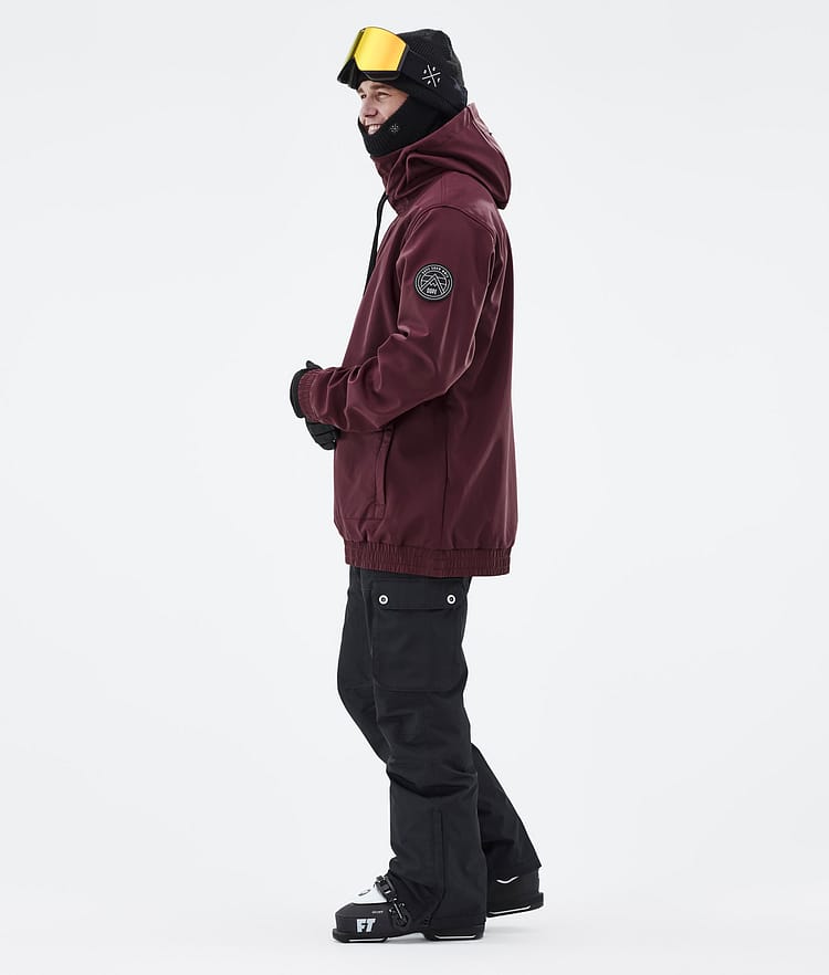 Wylie Chaqueta Esquí Hombre Patch Burgundy, Imagen 4 de 9