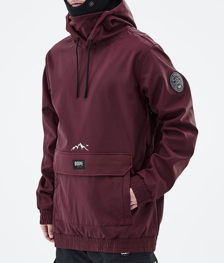 Wylie Chaqueta Esquí Hombre Patch Burgundy, Imagen 8 de 9
