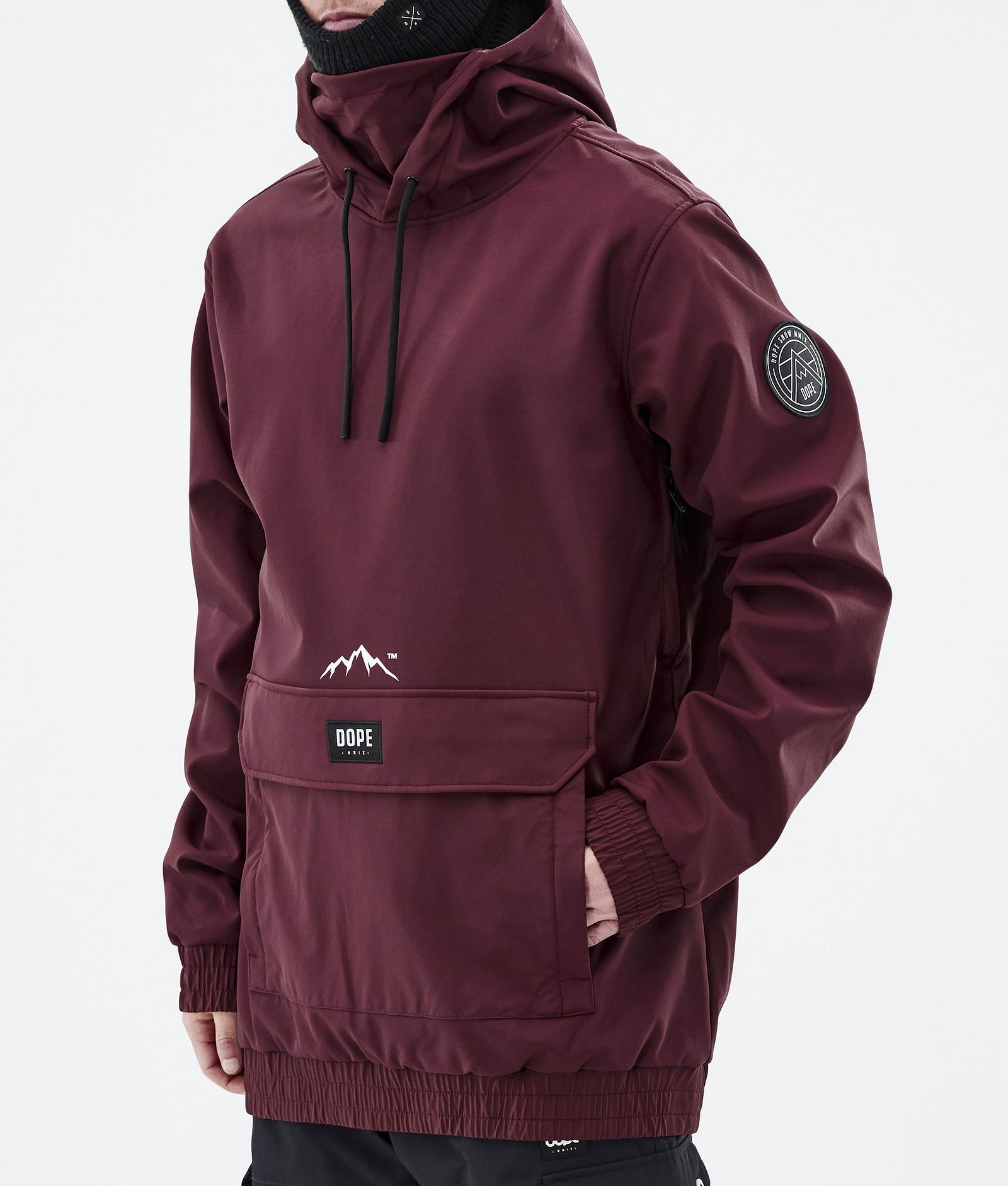 Wylie Chaqueta Snowboard Hombre Patch Burgundy, Imagen 9 de 10