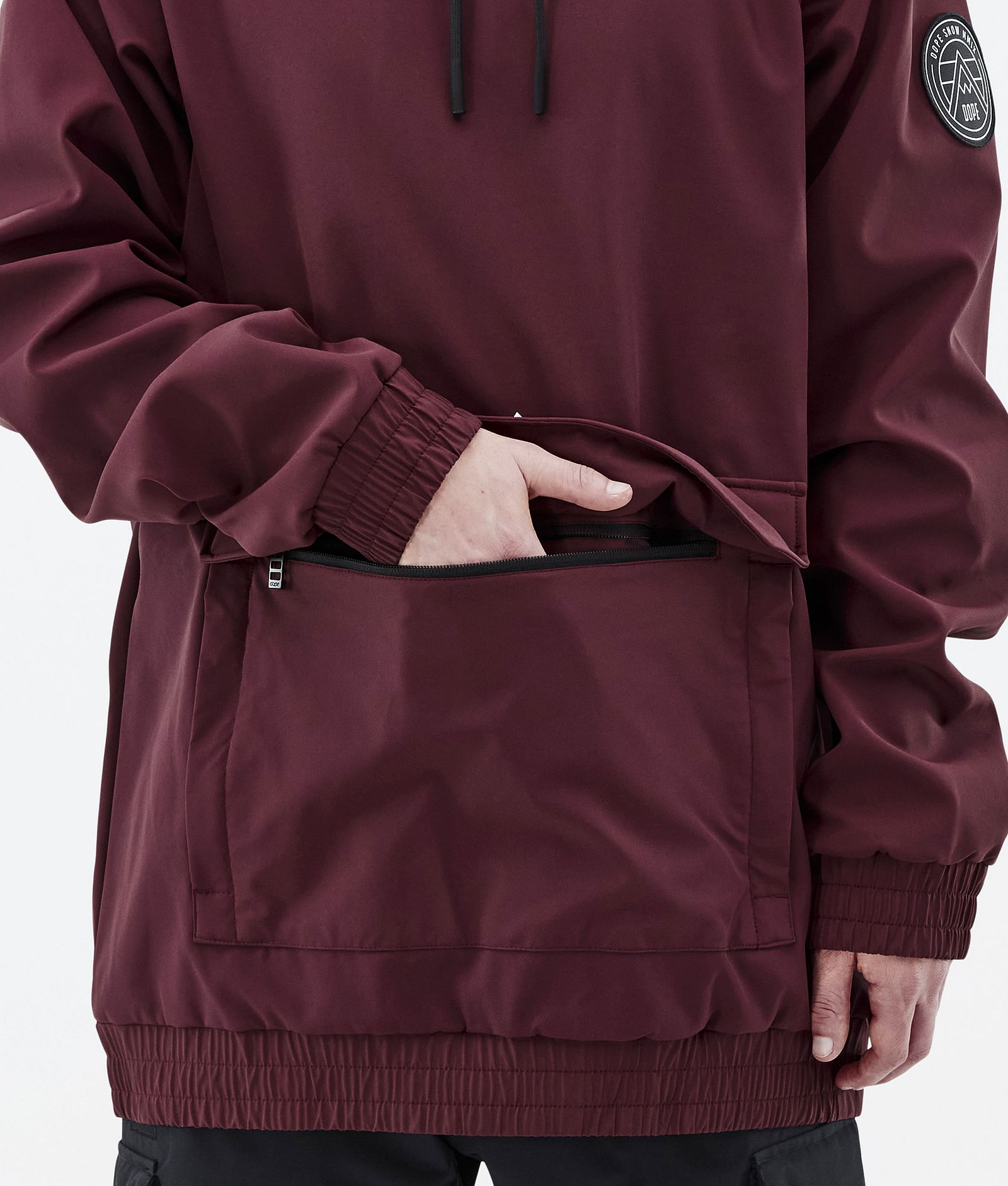 Wylie Chaqueta Snowboard Hombre Patch Burgundy, Imagen 10 de 10