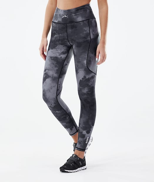 Lofty Tech Leggings Dam Black Batik