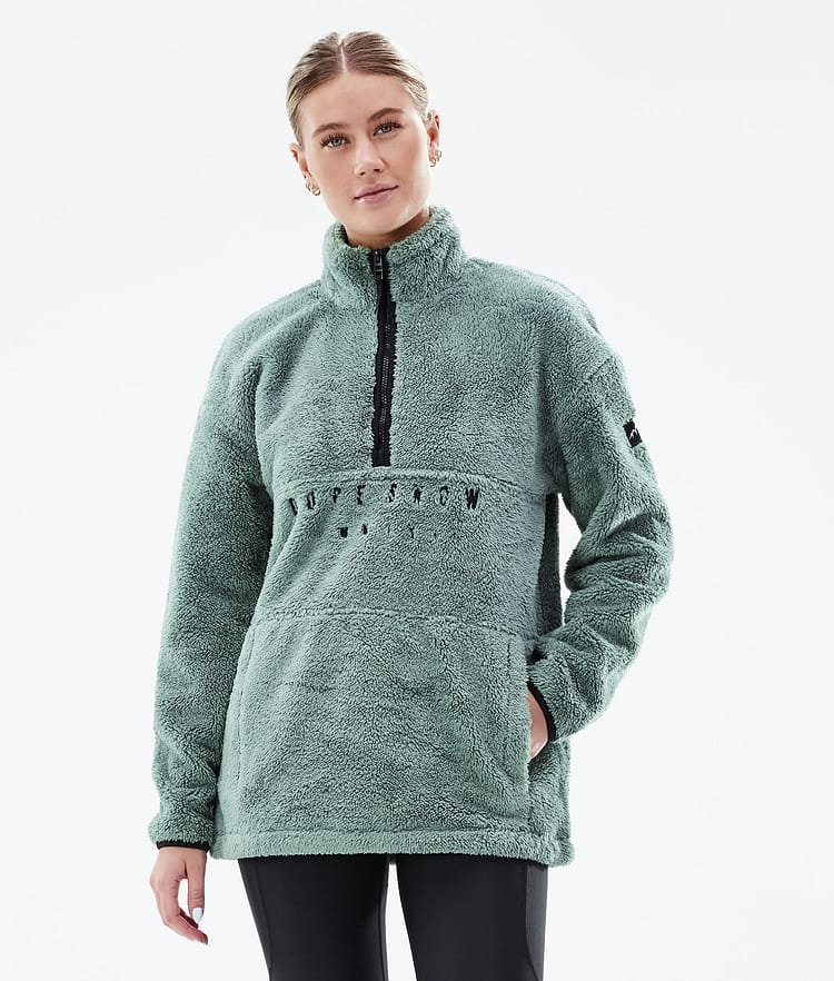 Pile W 2021 Sweter Polarowy Kobiety Faded Green, Zdjęcie 1 z 7